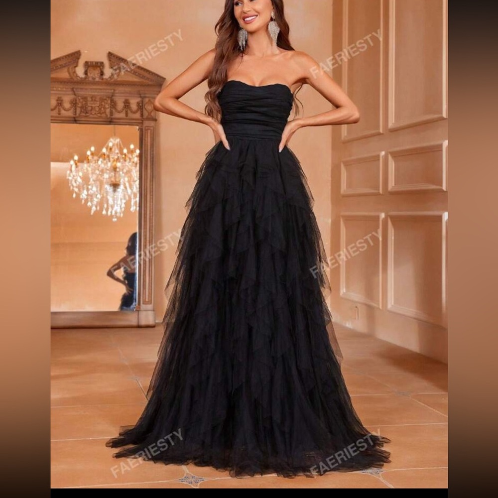 Black Tulle Dress